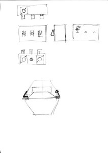 io++ sketch (switch box and ‘brass head’ components)