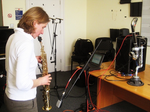 Franziska Schroeder and io 0.0.1 beta++ (prototype) (Cork, March 26, 2009) Franziska Schroeder and io 0.0.1 beta++ (prototype) (Cork, March 26, 2009)